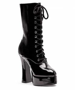 Ellie Shoes 5.5 Heel Ankle Boot W/Inner Zipper