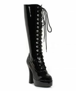 Ellie Shoes 5 Heel Stretch Knee Boot With Innerzipper