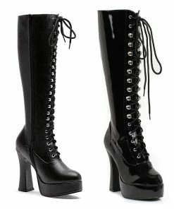 Ellie Shoes 5 Heel Stretch Knee Boot With Innerzipper