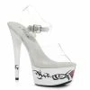 Ellie Shoes 6 HEART TATTOO STILETTO 1 Ellie Shoes 6 HEART TATTOO STILETTO