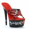 Ellie Shoes 6 HEART TATTOO STILETTO