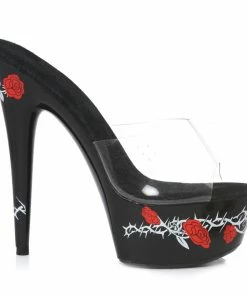 Ellie Shoes 6 TATTOO PRINT MULE