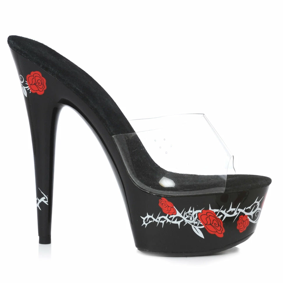 Ellie Shoes 6 TATTOO PRINT MULE 3 Ellie Shoes 6 TATTOO PRINT MULE