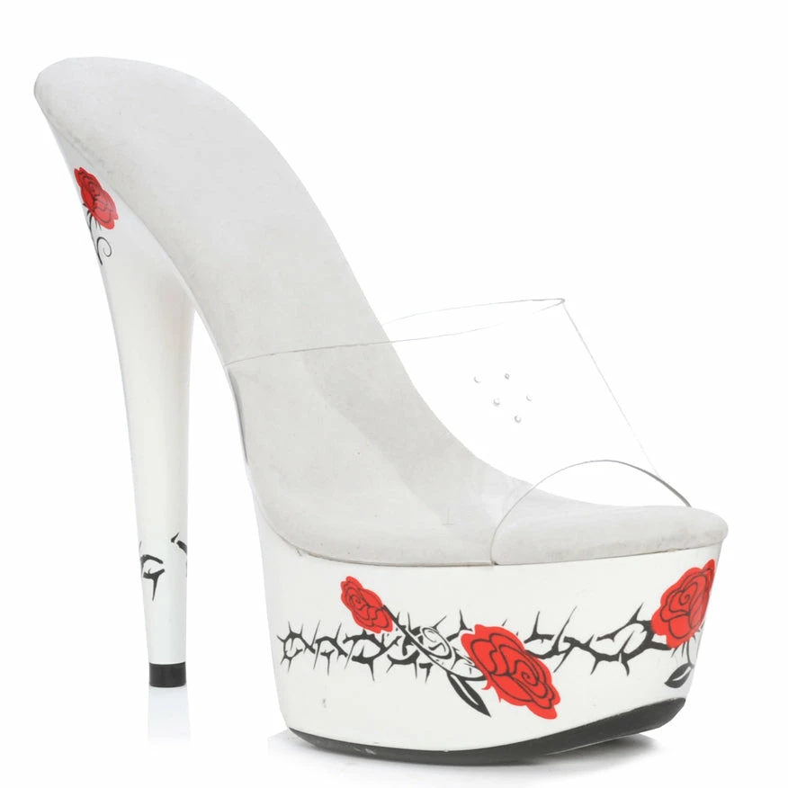 Ellie Shoes 6 TATTOO PRINT MULE 4 Ellie Shoes 6 TATTOO PRINT MULE