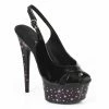 Ellie Shoes 6 Star Sling Back Tattoo Stiletto 2 Ellie Shoes 6 Star Sling Back Tattoo Stiletto