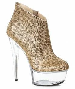 Ellie Shoes 6 RHINESTONE STILETTO BOOTIE 6 Ellie Shoes 6 RHINESTONE STILETTO BOOTIE