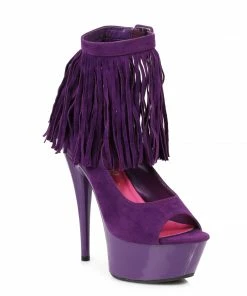 Ellie Shoes 6 Platform With Fringe