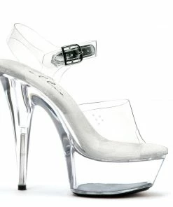 Ellie Shoes 6 Pointed Stiletto Sandal