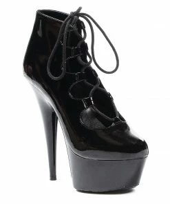 Ellie Shoes 6 Closed Toe Lace Up