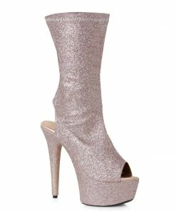 Ellie Shoes 6 Peeptoe Ankle Bootie