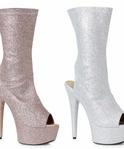 Ellie Shoes 6 Peeptoe Ankle Bootie