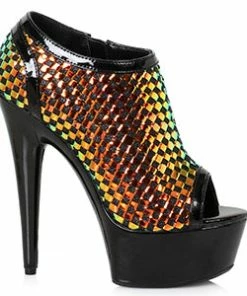 Ellie Shoes 6 Inch Ankle Bootie With Weaves
