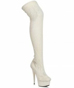 Ellie Shoes 6 Stiletto Stocking Thigh High Boot 9 Ellie Shoes 6 Stiletto Stocking Thigh High Boot