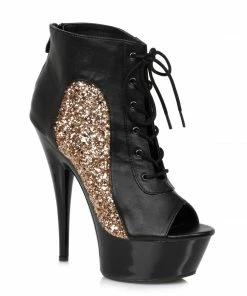 Ellie Shoes 6 Booty With Glitter Detail 7 Ellie Shoes 6 Booty With Glitter Detail