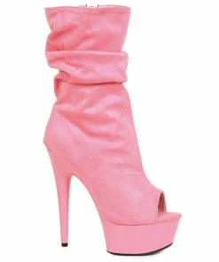 Ellie Shoes 6 Microfiber Slouch Ankle Boot