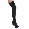 Ellie Shoes 6 Pointed Stiletto Stretch Lycra Thigh High Boot