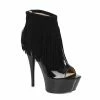 Ellie Shoes 6 Platform W/ Fringe