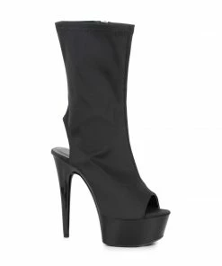 Ellie Shoes 6 Peeptoe Ankle Bootie