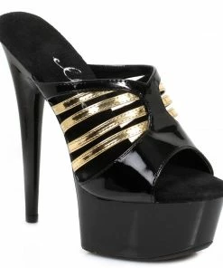 Ellie Shoes 6 Heel Animal Print Pep Toe Stiletto