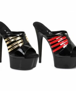 Ellie Shoes 6 Heel Animal Print Pep Toe Stiletto