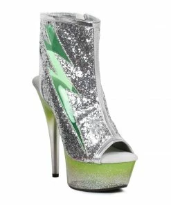 Ellie Shoes 6 Lightning Bolt Light Up Platform Shoe