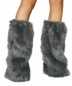 Roma Costume Faux Fur Leg Warmers ACCESORIES 28 Roma Costume Faux Fur Leg Warmers ACCESORIES