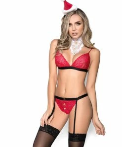 Espiral Mrs. Claus Costume LINGERIE