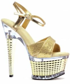 Ellie Shoes 6 Crossed Strap Textured Platform 9 Ellie Shoes 6 Crossed Strap Textured Platform