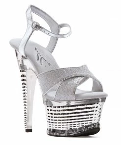 Ellie Shoes 6 Crossed Strap Textured Platform 11 Ellie Shoes 6 Crossed Strap Textured Platform