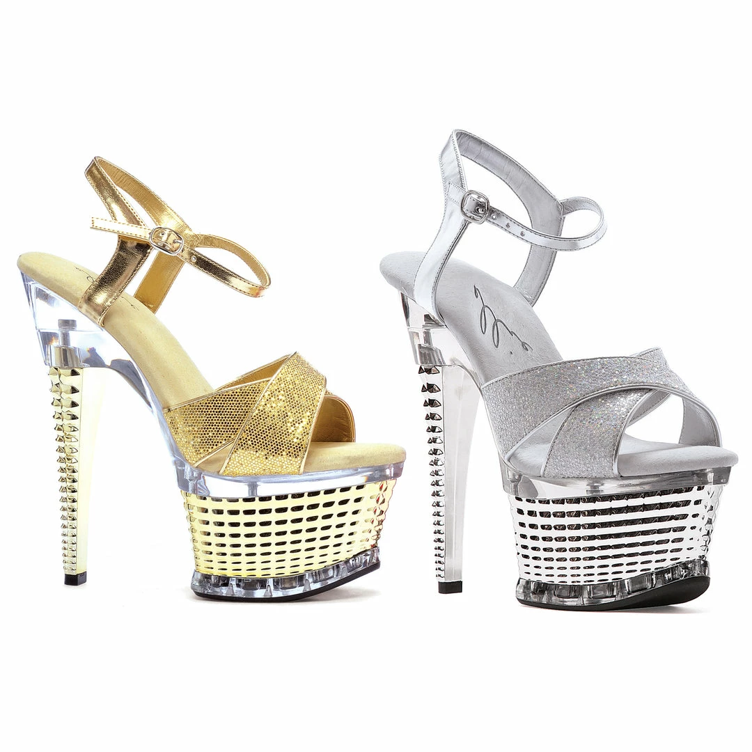 Ellie Shoes 6 Crossed Strap Textured Platform 3 Ellie Shoes 6 Crossed Strap Textured Platform