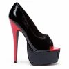 Ellie Shoes 6.5 Stiletto Heel Open Toe Pump