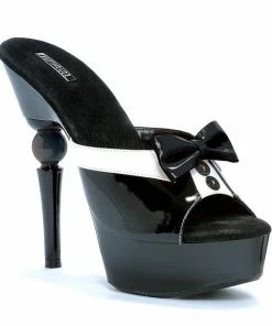 Ellie Shoes 6 Heel Tux Mule