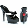 Ellie Shoes 6 Heel Tux Mule