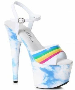 Ellie Shoes 7 Cloud Print Sandal