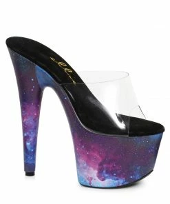 Ellie Shoes 7 Pointed Stiletto Mule Sandal