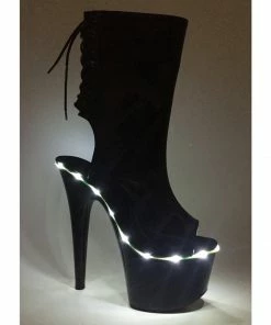 Ellie Shoes 7 Heel Ankle Boots With Led Platform