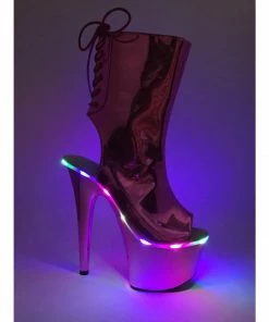 Ellie Shoes 7 Heel Ankle Boots With Led Platform