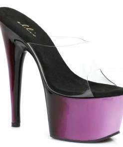 Ellie Shoes 7 Inch Mule With Ombre Design 11 Ellie Shoes 7 Inch Mule With Ombre Design