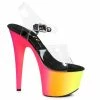 Ellie Shoes 7 Inch With Rainbow Design