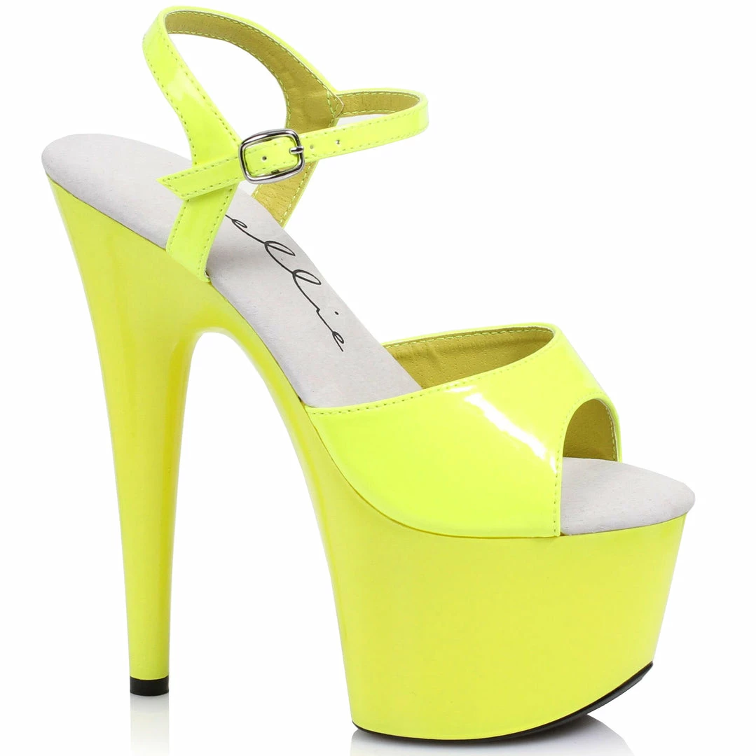 Ellie Shoes 7 Neon Stiletto Sandal 6 Ellie Shoes 7 Neon Stiletto Sandal