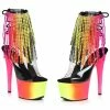 Ellie Shoes 7 Platform Heel W/Fringe 2 Ellie Shoes 7 Platform Heel W/Fringe