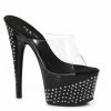 Ellie Shoes 7 Pointed Stiletto Mule With Glitter Dots Platform 1 Ellie Shoes 7 Pointed Stiletto Mule With Glitter Dots Platform