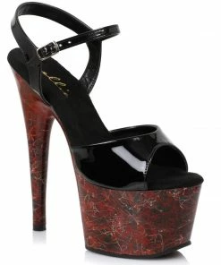 Ellie Shoes 7 Inch Web Design Juliet Sandal