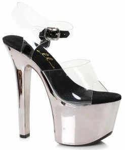 Ellie Shoes 7 HEEL POINTED STILETTO SANDAL