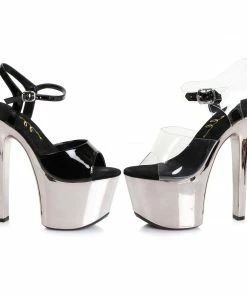 Ellie Shoes 7 HEEL POINTED STILETTO SANDAL