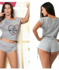 Espiral Happy Valentines Day Pajamas