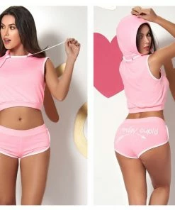 Espiral Today Cupid Pink Pajamas SLEEPWEAR