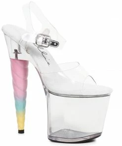 Ellie Shoes 7 Unicorn Heel Platform Sandal 7 Ellie Shoes 7 Unicorn Heel Platform Sandal