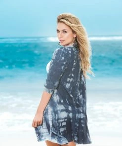 Espiral Tie Dye Beach Shirt Cover Up Cover-Ups & Beachwear