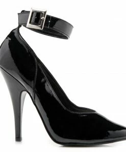 Ellie Shoes 5 Heel Pump With Ankle Strap